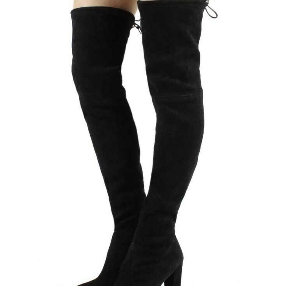 Stuart Weitzman Platform Highland Over The Knee B… - image 1
